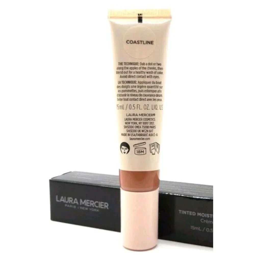 Laura Mercier Tinted Moisturizer Blush COASTLINE 15mL / 0.5 Fl Oz NEW IN BOX